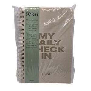 FORM My Daily Check In Wellness Journal